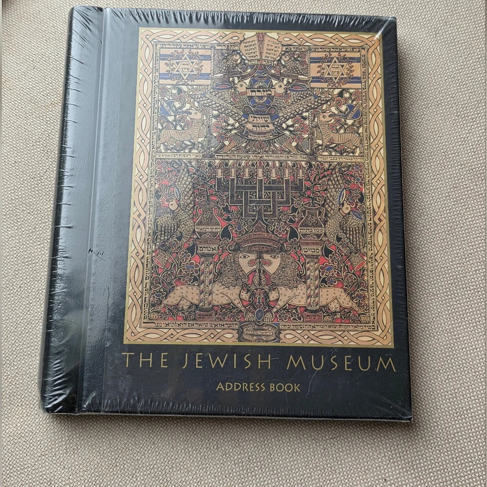 The Jewish Museum Souvenir Address Book 8.5